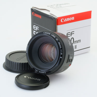 27.Mint+++ Canon EF 50mm F1.8 ⅡPrime Lens for EOS with Box Serial No.8091097983