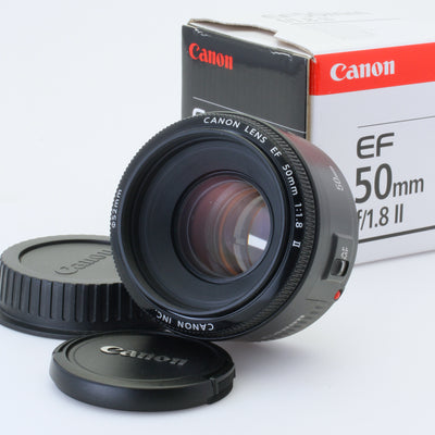 27.Mint+++ Canon EF 50mm F1.8 ⅡPrime Lens for EOS with Box Serial No.8091097983
