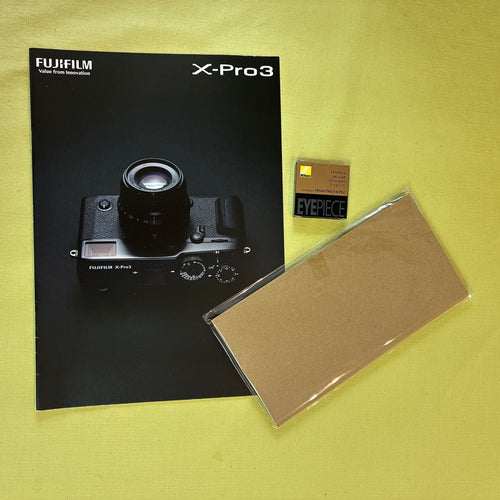 【Private Order】FM Eyepiece＆Fm2 Pre-cutmalt replacement kit ＆X-Pro3 Japanese Catalog