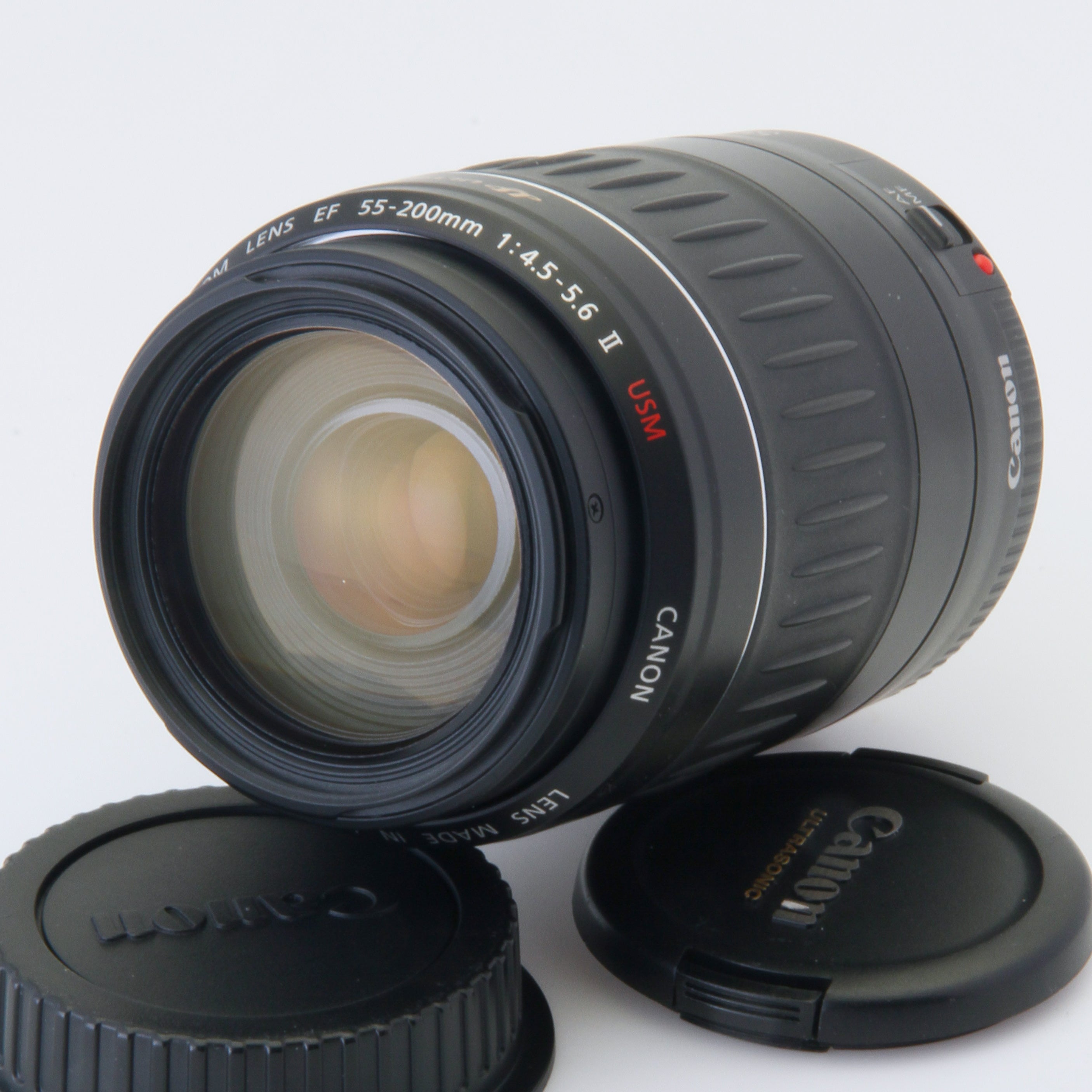 18.Canon Zoom Lens EF 55-200mm F4.5-5.6 ⅡUSM No.05300456 Tasted