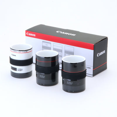 19.Canon EF LENS mini Cup set for collection and Gift EF70-200 EF16-30mm EF24-70mm