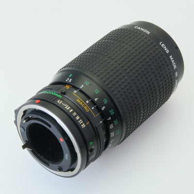 21.Canon NEW FD 75-200mm F4.5 MF Lens for EOS Serial number 112250 Tested