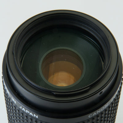 21.Canon NEW FD 75-200mm F4.5 MF Lens for EOS Serial number 112250 Tested
