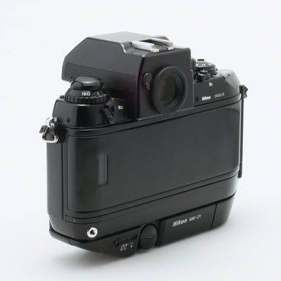 38.NIKON F4S Black Body SLR 35mm Film Camera No.2552678 Tested made in Japan