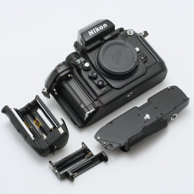 38.NIKON F4S Black Body SLR 35mm Film Camera No.2552678 Tested made in Japan