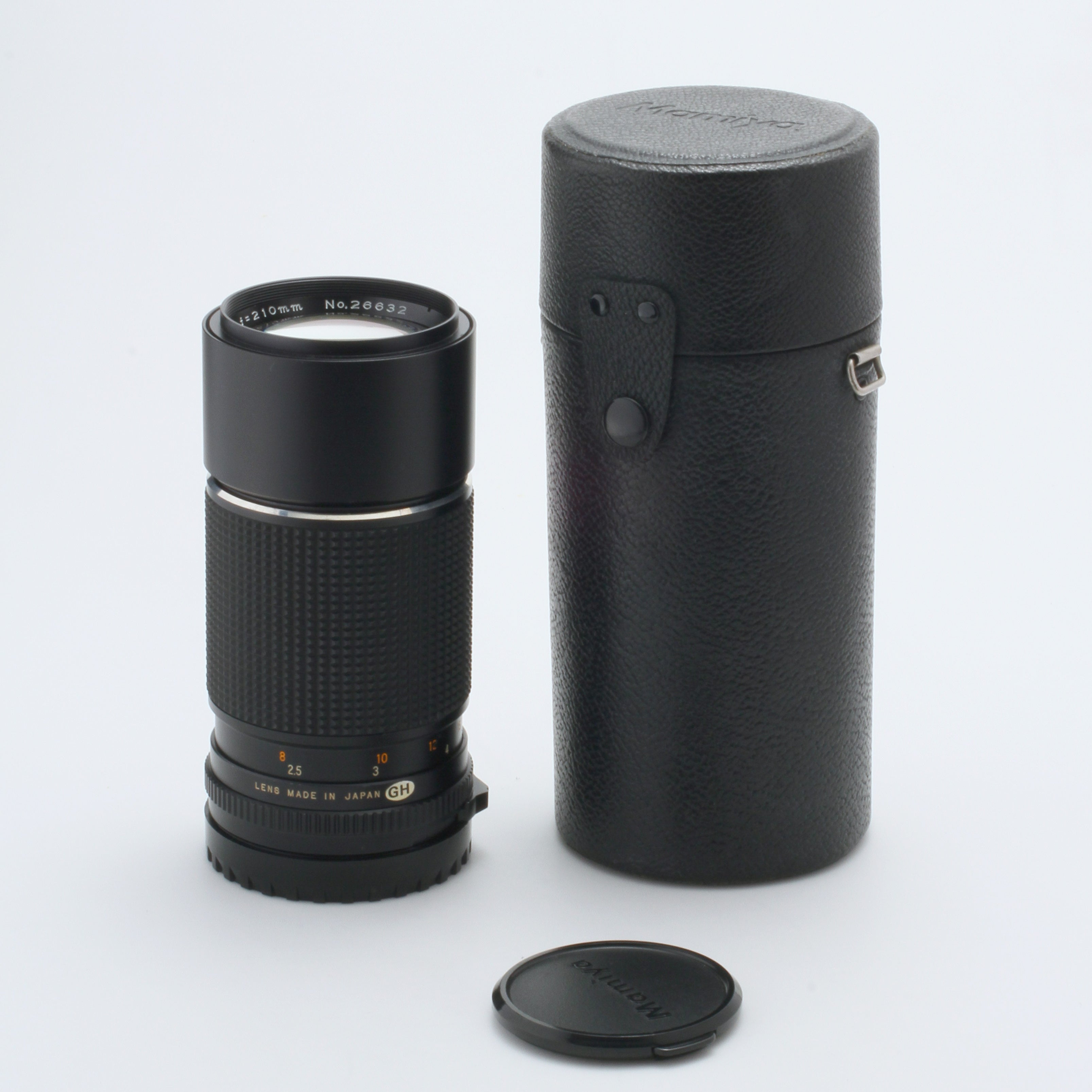 31.MINT Mamiya Sekor C 210mm f/4 Lens For Mamiya 645 made in Japan medium format